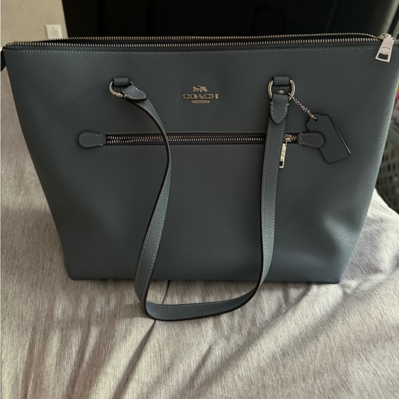 Coach Handbags - Coach Gray Tote Bag
